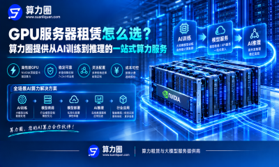 GPU服务器租赁怎么选？算力圈提供从AI训练到推理的一站式算力服务