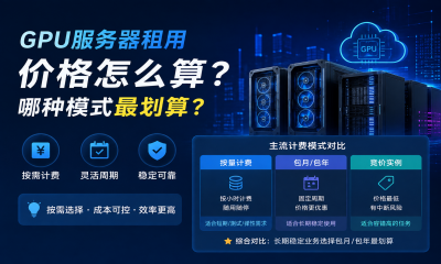 GPU 服务器租用价格怎么算？哪种模式最划算？