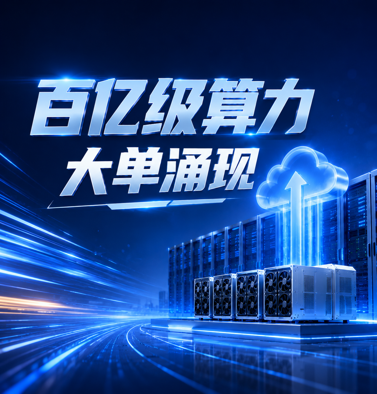 百亿级算力大单涌现